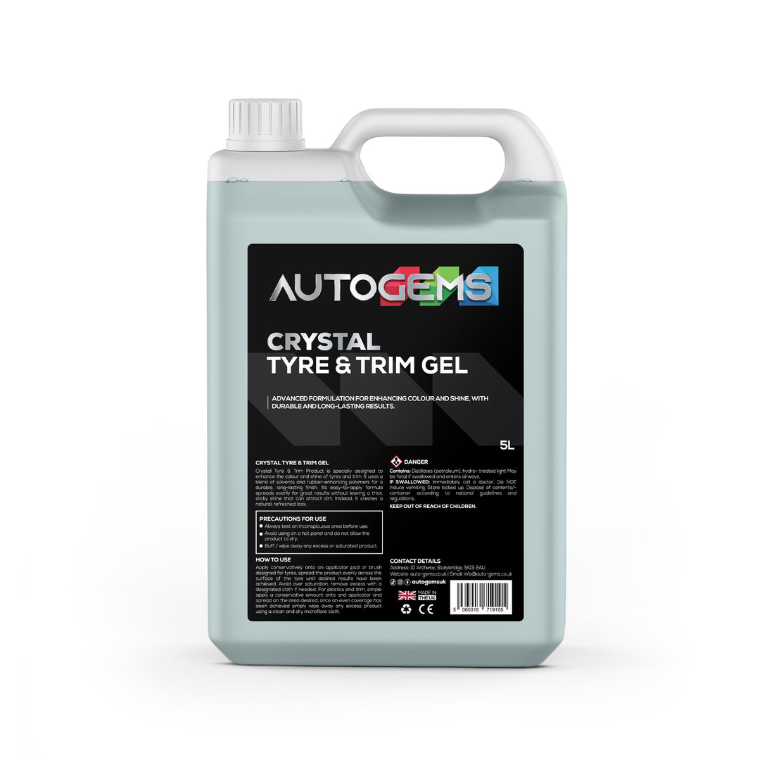 Tyre Dressing Gel - Private Label Off The Shelf