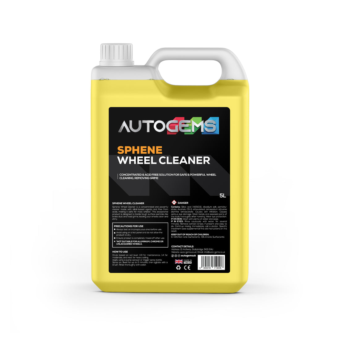 Alkaline Wheel Cleaner - Private Label Bespoke