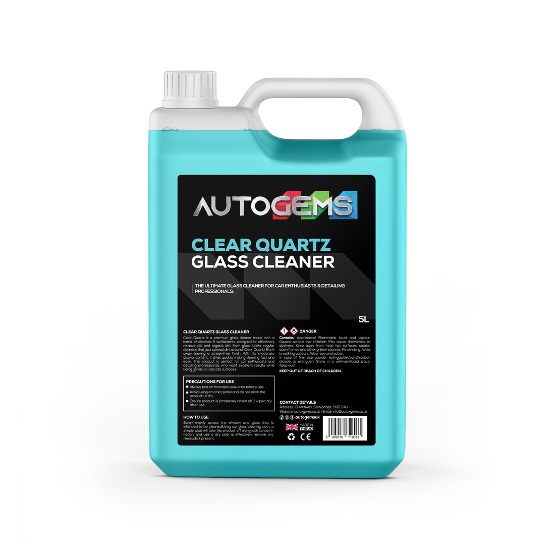 High Alcohol Glass Cleaner - Private Label Bespoke