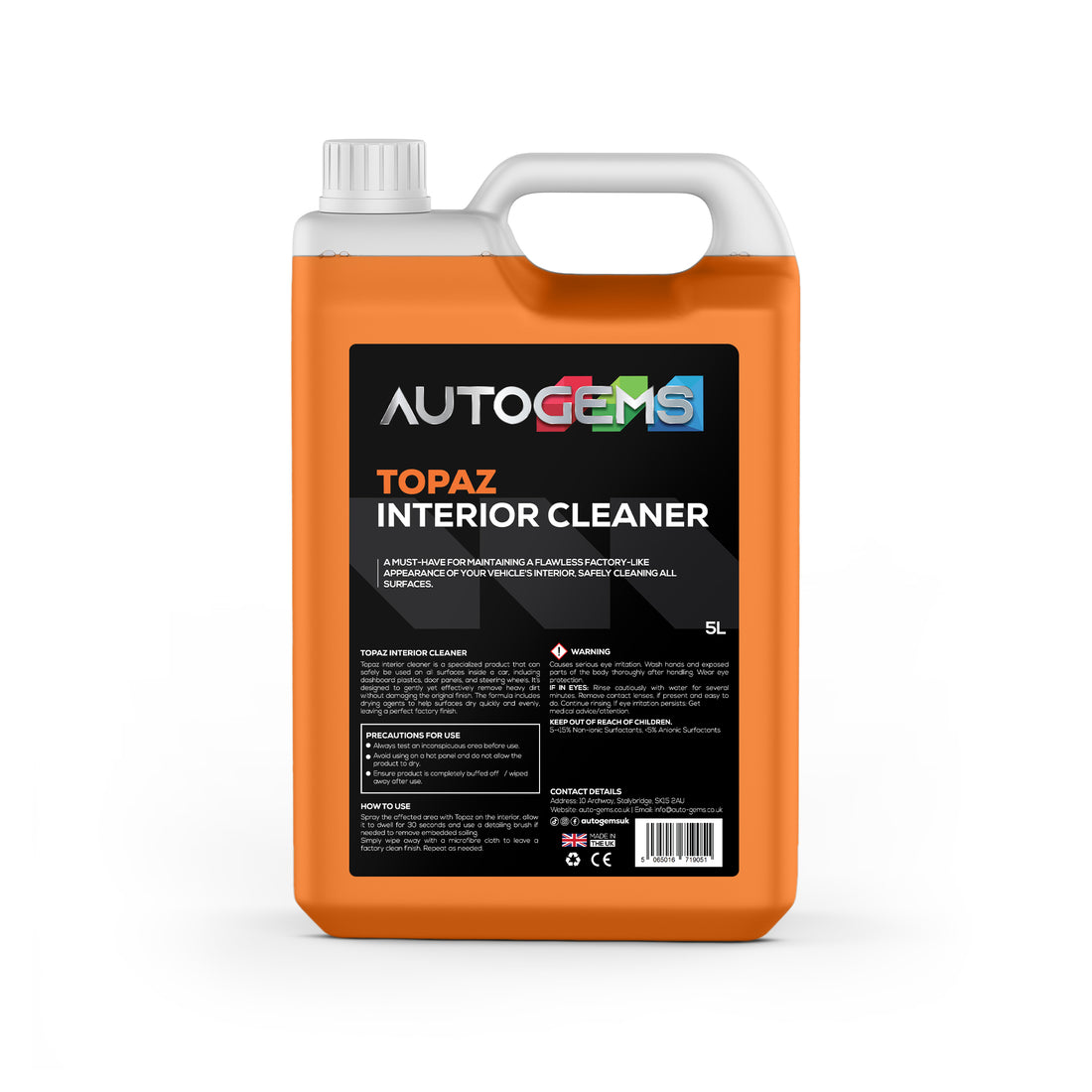 Interior Cleaner - Private Label Bespoke